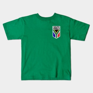 South Africa Flag Emblem Kids T-Shirt